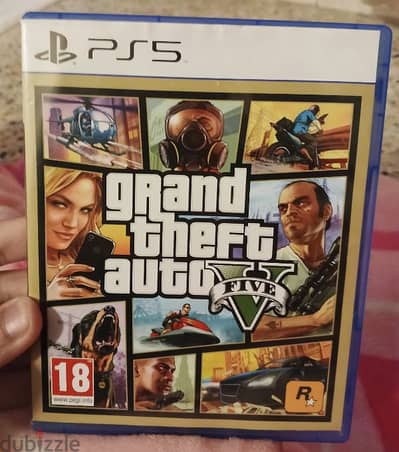 GTA 5 for PS5 - Used 1 hour only