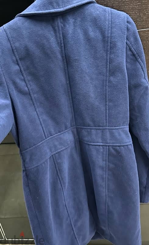 coat navy color كبّوت لون كحلي  نيلي  size S-M 5