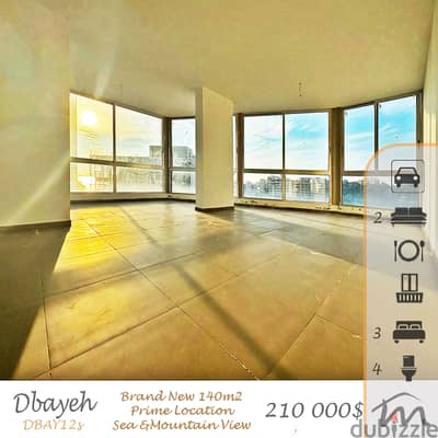 Dbaye | Brand New 3 Bedrooms Apartment | Prime Location | New Building