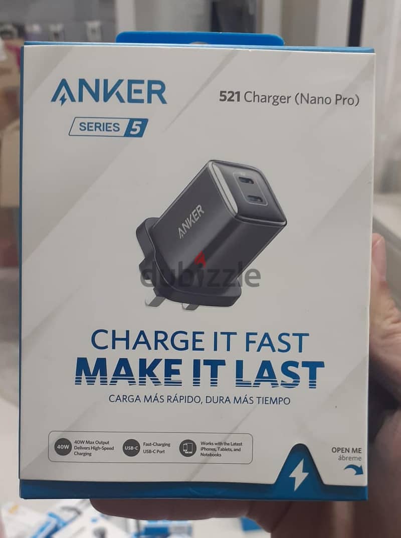 Anker 521 Charger (Nano Pro) Usb-c 40w 3pin 0