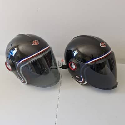 Ateliers Ruby - two Helmets