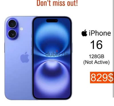 SPECIAL OFFER IPHONE 16 (128GB) NOT ACTIVE