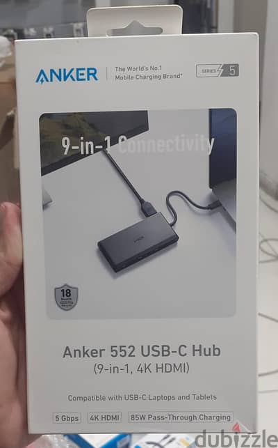 Anker 552 Usb-c Hub 9in1 4k Hdmi