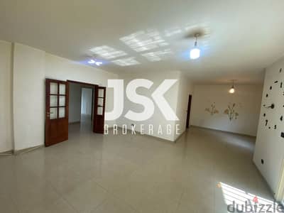 L17123 - Spacious Apartment For Rent in Beit El Chaar