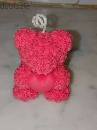 bear shaped candle