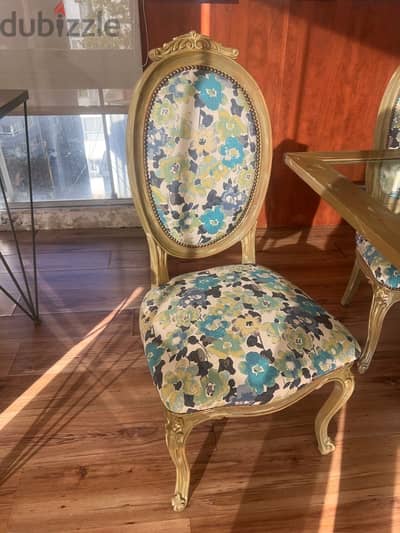 set of 10 Louis XIV dining chairs