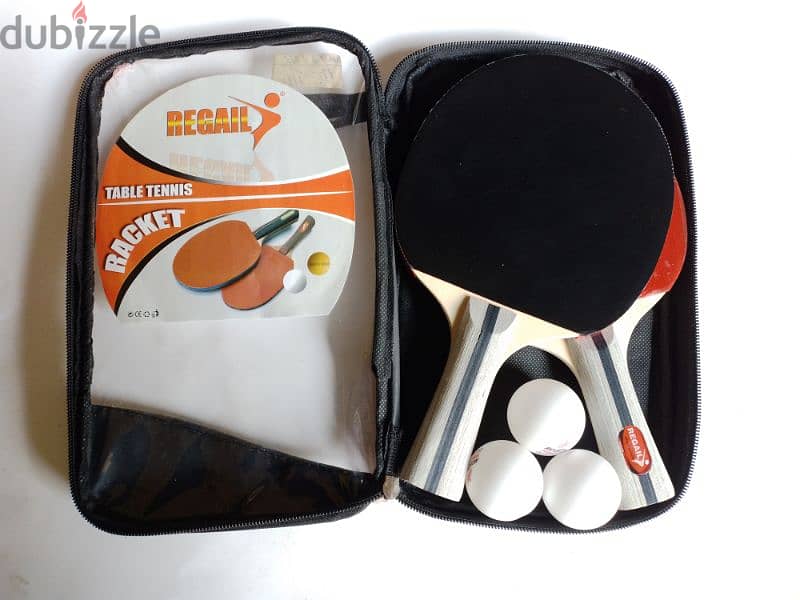 high quality  set racket ping pong regail 0