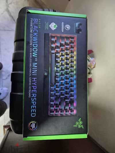 Razer BlackWidow V3 Mini HyperSpeed - Phantom Edition - Green Switch