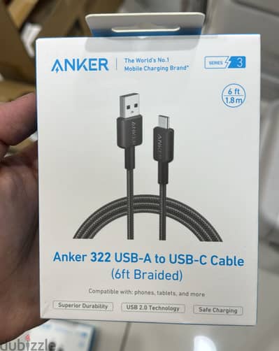 Anker 322 usb-a to usb-c cable (1.8m braided) Amazing & good offer