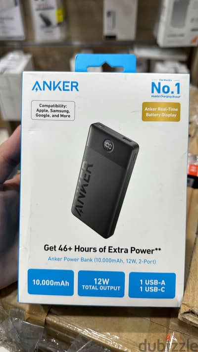 Anker Power Bank (10,000mah, 12w ,2port) Exclusive & new offer