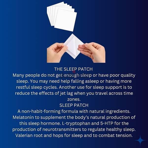 sleep patch sheets of 6 2