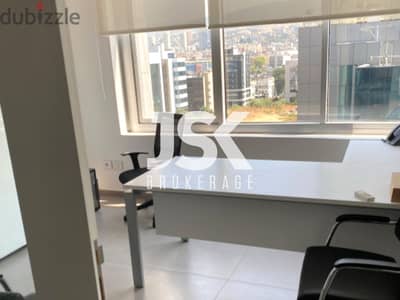 L17175 - Office For Rent in Horsh Tabet, Sin El Fil