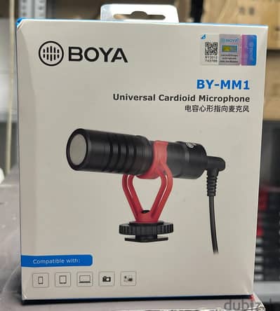 Boya Universal Cardioid Microphone BY-MM1