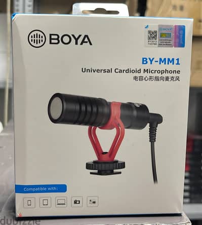 Boya Universal Cardioid Microphone BY-MM1 Original & Best offer