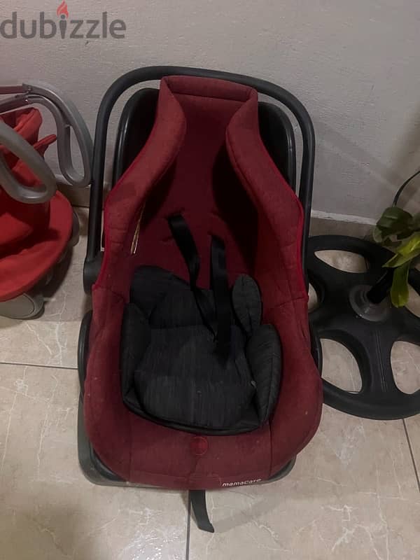 stroller and car seat like new 2