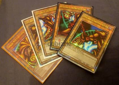 Original Exodia all 5 parts secret rares