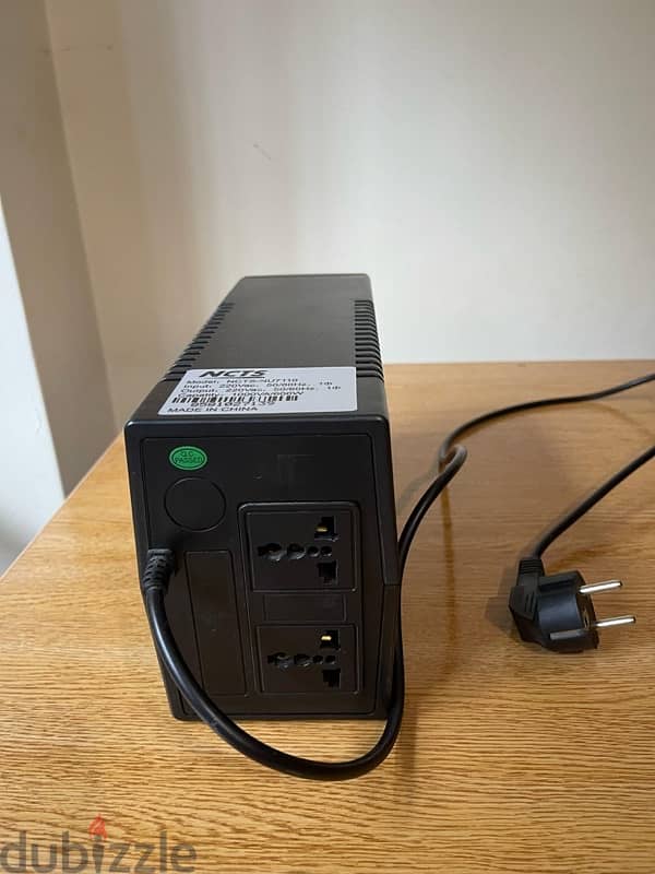 Ups NCTS 1000va/600w with 9 amps battery 2