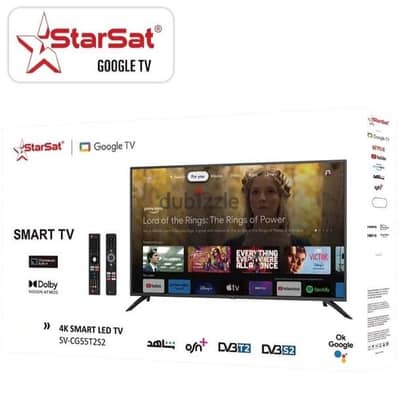 StarSat Smart TV 65" Google TV 4K