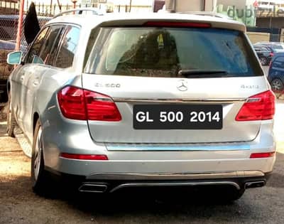 Mercedes-Benz GL-Class GL 500 model 2014  7seats as new car