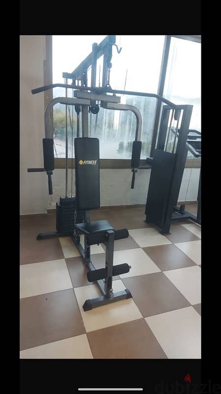 home gym fitness like new 0