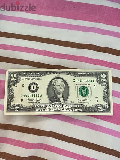 2$ bill for sale 2003