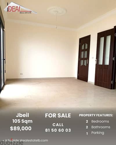 105 SQM Apartment for sale in Jbeil District REF#JH17493