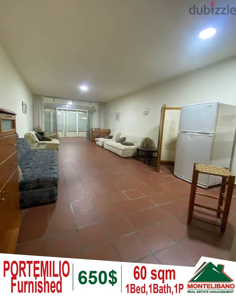 60 sqm chalet for rent in Portemilio 1