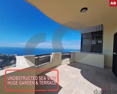 calm area,mountain & sea view in jbeil-blat/بلاط - جبيل REF#AB118572