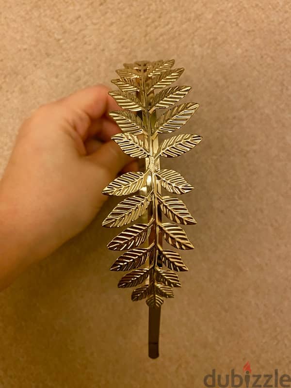 Gold leaves headband/ headpiece 0