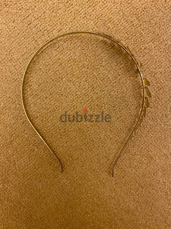 Gold leaves headband/ headpiece 3