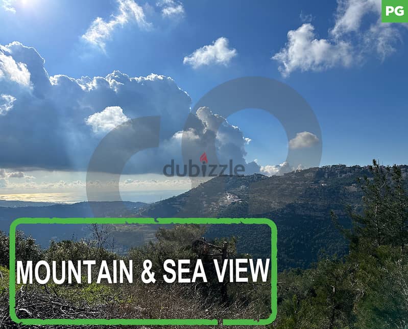 mountain & sea view - Prime Location -Qortada/قرطاضة REF#PG118585 0