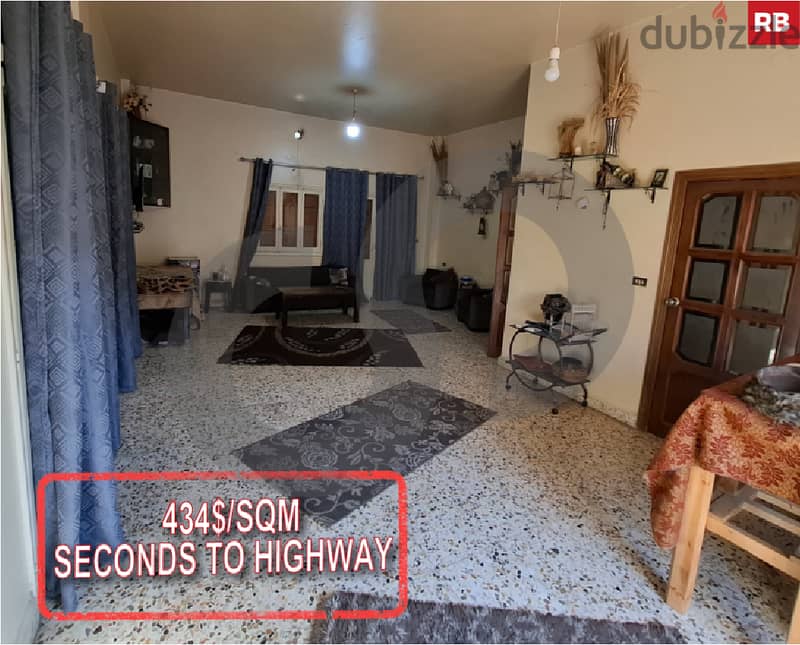 434$/sqm - spacious - AAMCHIT/عمشيتREF#RB117361 0