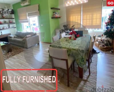 FULLY FURNISHED - 2 PARKING SPOTS IN GHAZIR ! REF#GO118593 !