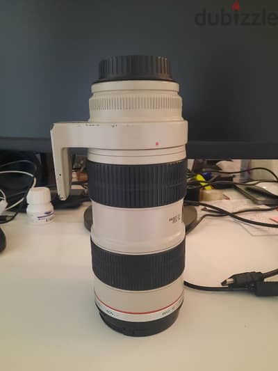 USED canon lens EF 70 - 200 mm 1:2.8 L IS USM