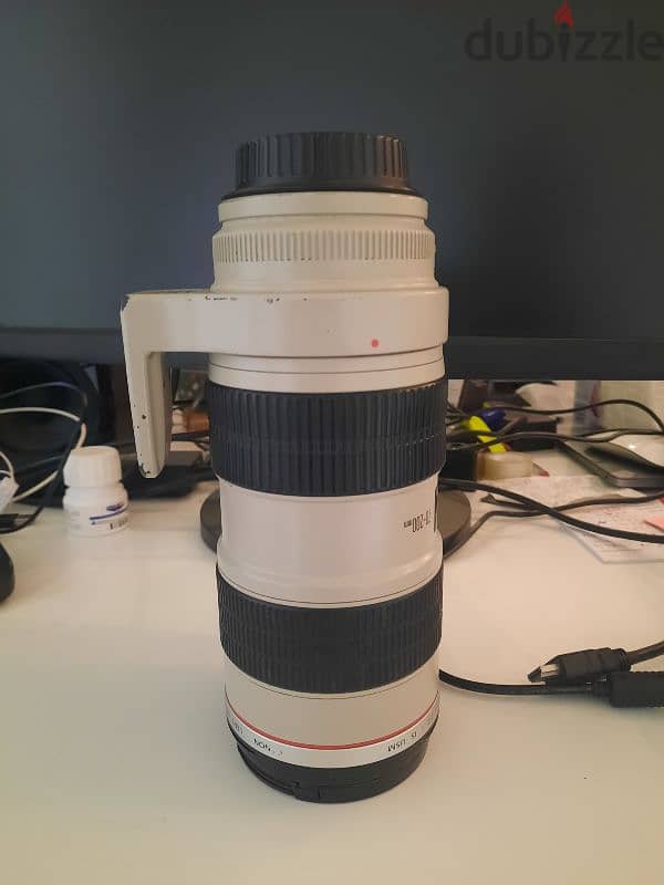 USED canon lens EF 70 - 200 mm 1:2.8 L IS USM 0