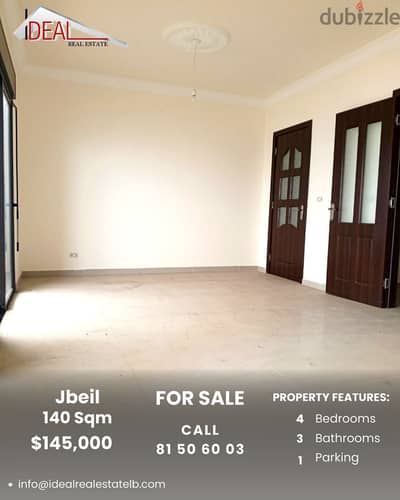 140SQM  Duplex for sale in Jbeil District REF#JH17492