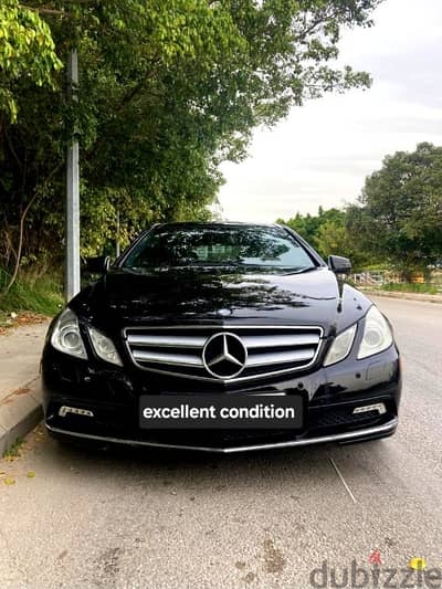 Mercedes-Benz E 350 coupe 2010 شبه جديدة