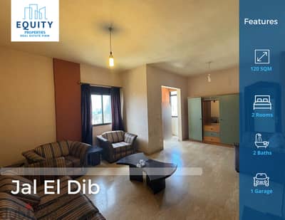 120 SQM Apartment For Rent In Jal El Dib شقة للإيجار #FR150096