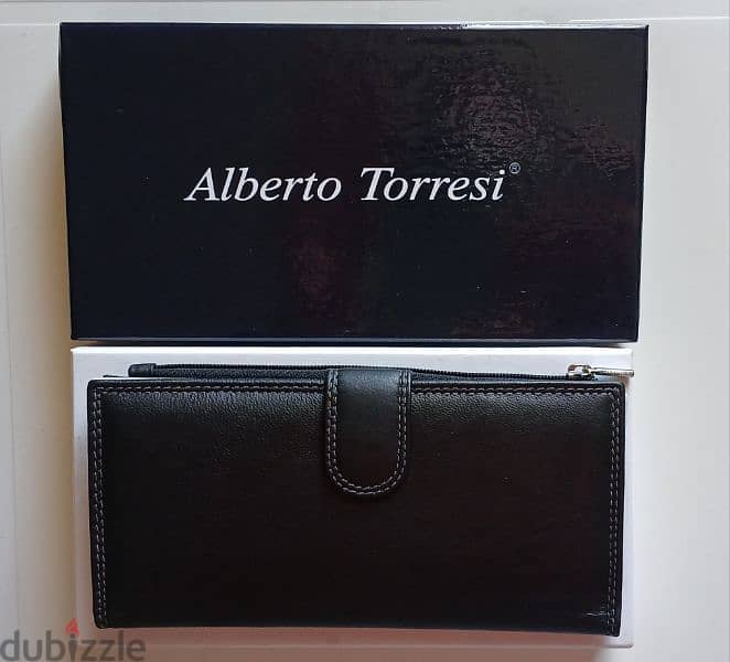 Very Soft Real Leather Woman Wallet - Made in Italy 2