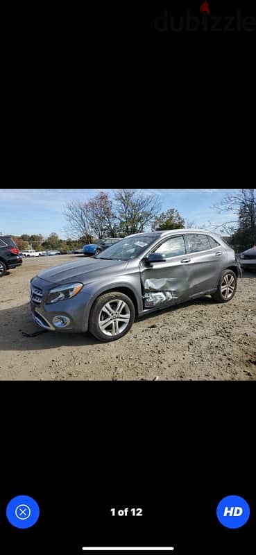 Mercedes GLA250 2018 4matic, 81/882165, مجمرك خالص