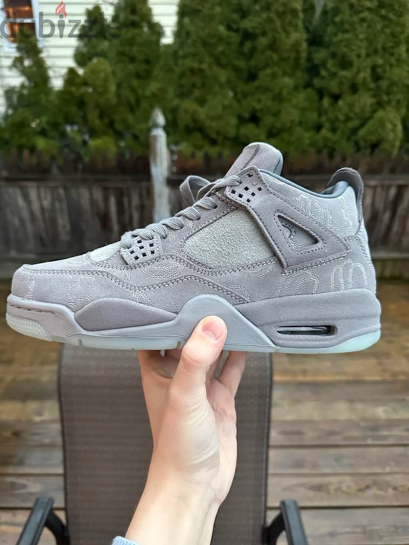 Jordan 4 Kaw Grey 0