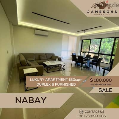 Furnished Apartment for sale Nabay شقة للبيع في ناباي