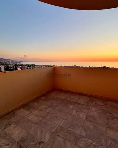 Panoramic Sea View, Duplex For Rent In Jbeil town شقة للإيجار في جبيل