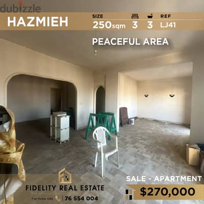 Apartment for sale in Hazmieh LJ41 شقة للبيع في الحازمية