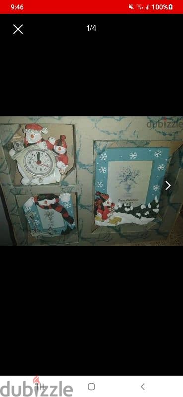 gift set 2 photo frames and watch