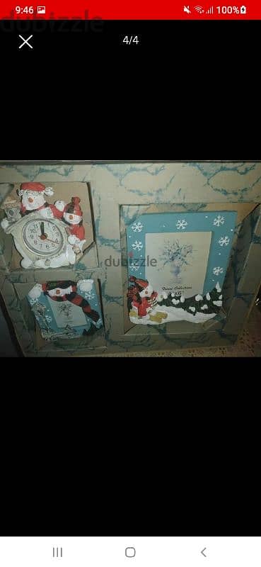 gift set 2 photo frames and watch 1