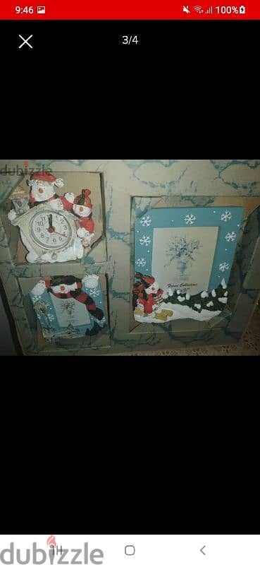 gift set 2 photo frames and watch 2