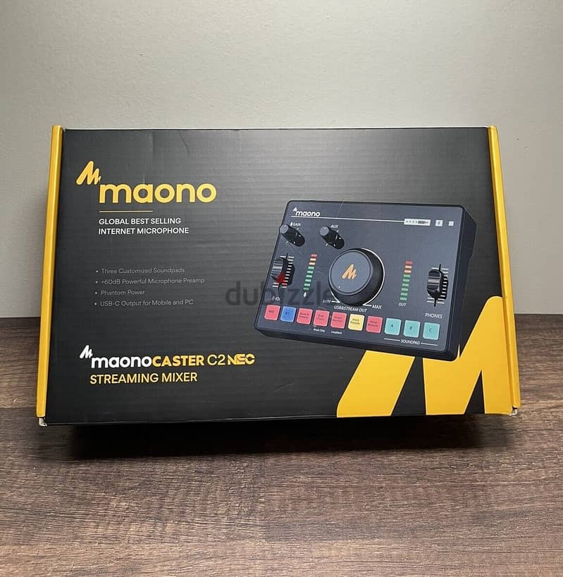 Maono AMC2 NEO One-Stop Streaming Audio Mixer & Sound Card 1