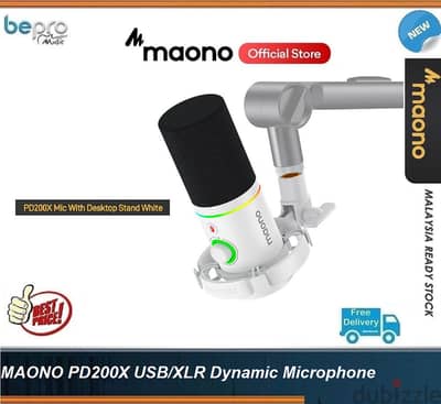 MAONO PD200X USB/XLR Dynamic Microphone