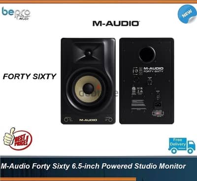 M-Audio Forty Sixty Studio Monitor (Each),maudio speaker BT